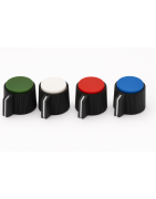 RMx-21-6 Plastic Control Knob with Screw and Brass Insert