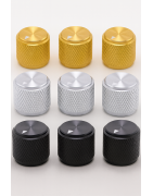RMAlx-13x13 Aluminum Control Knob 13×13 mm, 6 mm Shaft Hole | RoMaks