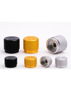 RMAlx-20x22 Aluminum Control Knob Ø20×22 mm (6 mm Shaft, Side Set Screw)